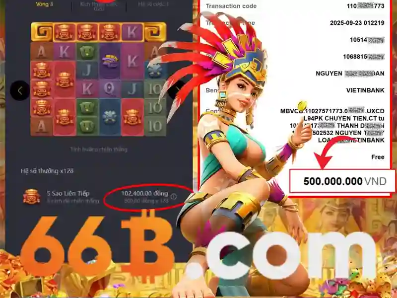 Trải nghiệm slot 66B